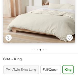 Casablanca Duvet with insert and shams